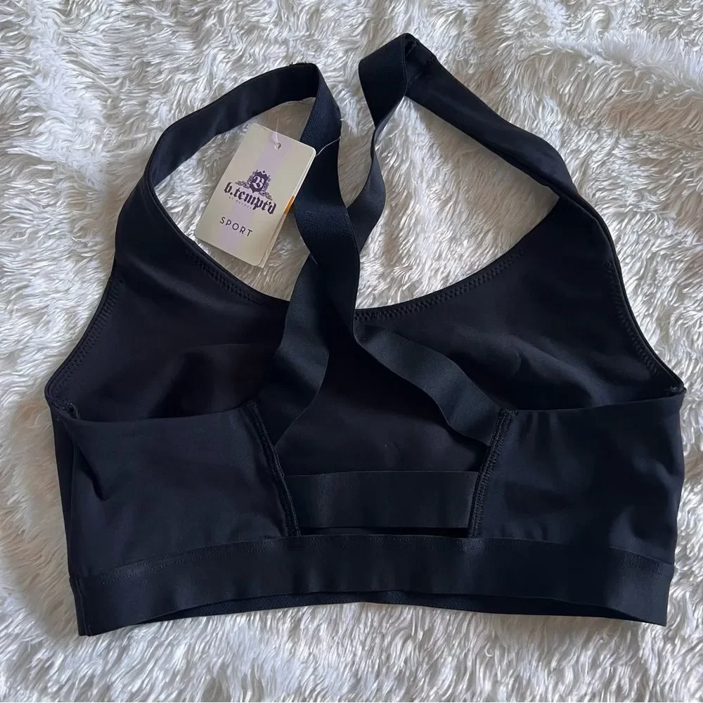 b.tempt'd b.active Sport Crop 910305 Black Small NEW